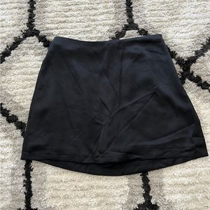 Satin mini skort- Abercrombie